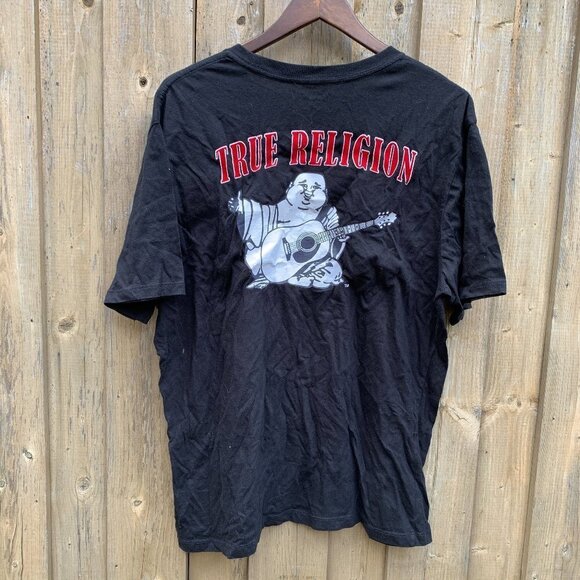 True Religion BIG LOGO T Shirt XXL - Picture 1 of 3